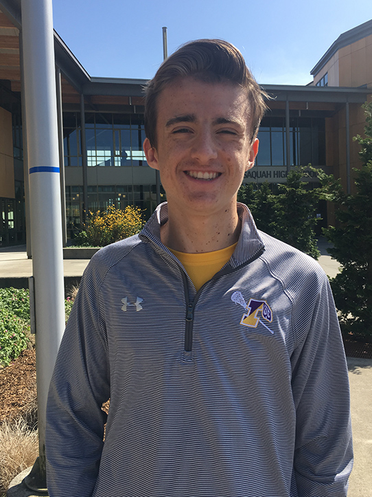 NIGHT OWL: Due to his involvement in sports and other extracurricular activities, sophomore Michael Shipley has little time to get enough sleep. “I usually have to do all my homework at night,” he says.