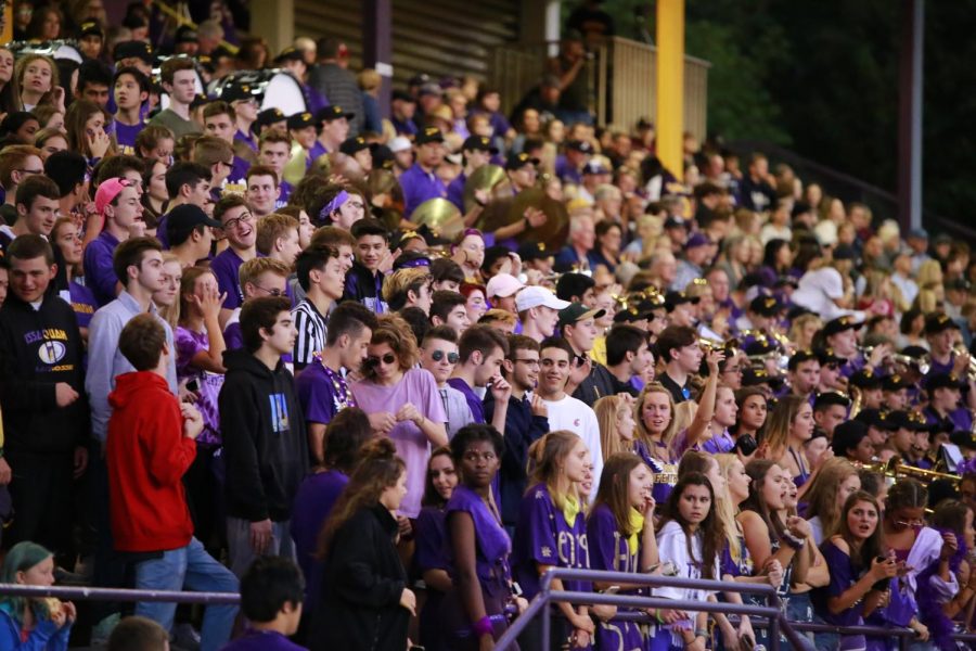 Double-Overtime Thriller! The stands are packed at the Issaquah High School varsity football team’s homecoming game against Newport. It is a purple out, and the student body is excited in anticipation for kickoff. The game ended 32-26, with the home team coming out victorious.