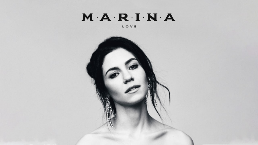 “LOVE” Marina just released the first part of her new album, “LOVE + FEAR,” with “FEAR” coming out on April 26.