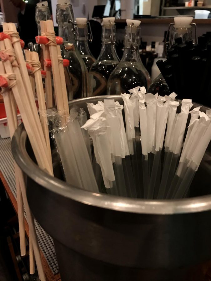 GOODBYE PLASTIC STRAWS! Millions of straws are used a day in the U.S. and people are beginning to realize their plastic footprint and the effects of pollution on the environment. As more people are looking to decrease their use of plastic, plastic straws bans are forming in cities and companies, further deteriorating the use of them and leading to their end.