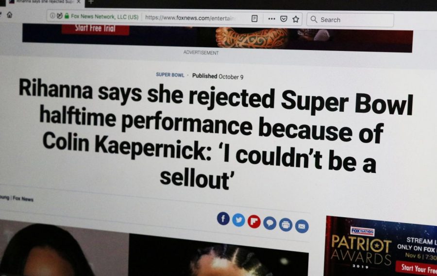 HALFTIME CONTROVERSY: Major artists like Rihanna still refuse to associate themselves with the NFL. Shakira and Jennifer Lopez are set to headline the 2020 Super Bowl, but the NFL has yet to separate it’s image from the Colin Kapernick situation, and the debate continues to this day.