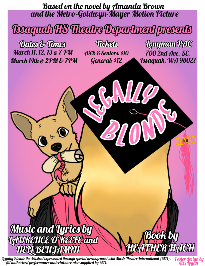 “LEGALLY BLONDE” The entire team of “Legally Blonde” has worked very hard and will hopefully get the opportunity of displaying it to an audience after that coronavirus outbreak has been taken care of.