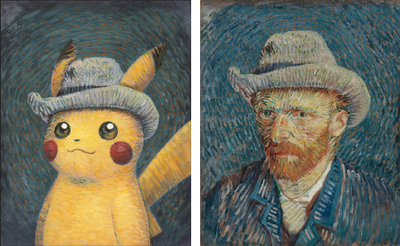 The Pokémon Collaboration With Amsterdam’s Van Gogh Museum