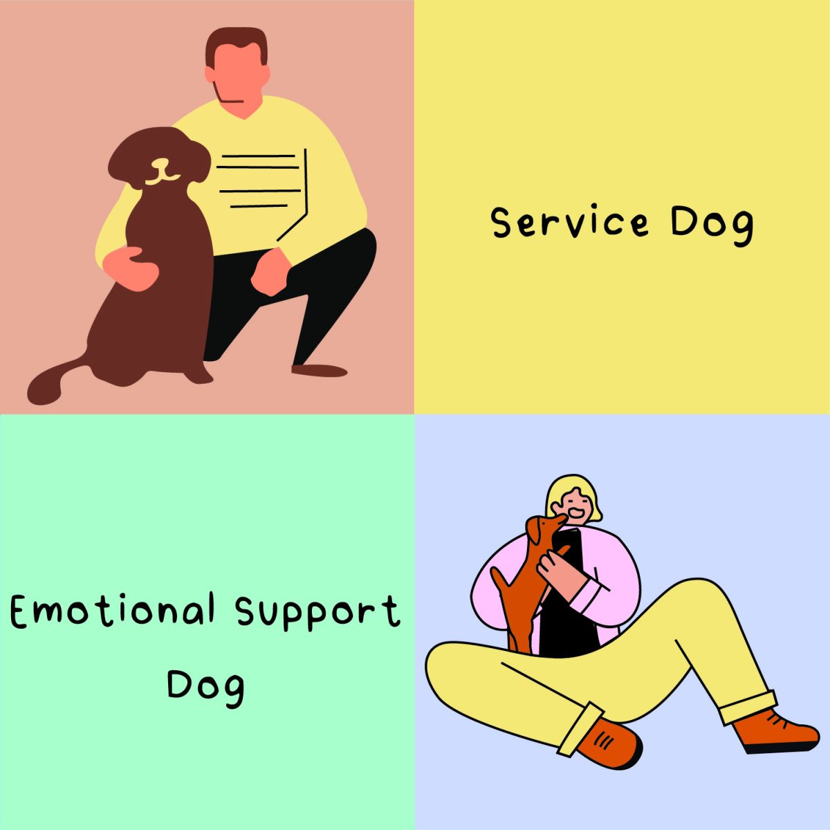 Emotional Support Pets Are Not Service Animals
